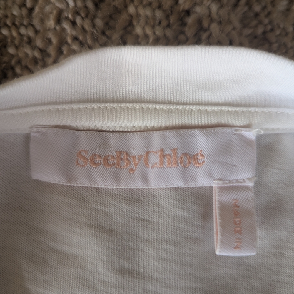 See By Chloe Ivory Top